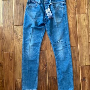 Lucky Brand 110 Skinny Clover Edition 34x32 Made in USA NWT